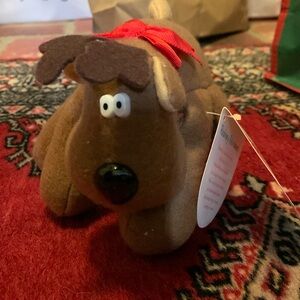 VTG 1987 Rodney & Friends Rodney Burger King Hallmark Felt 8" Plush Toy